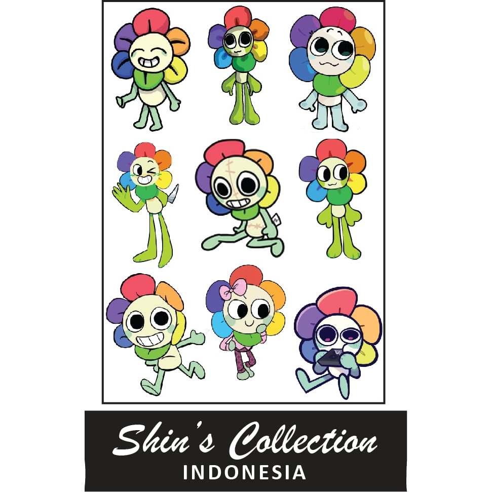 

Sticker stiker Dandy Dandy's World Solo 1 pc