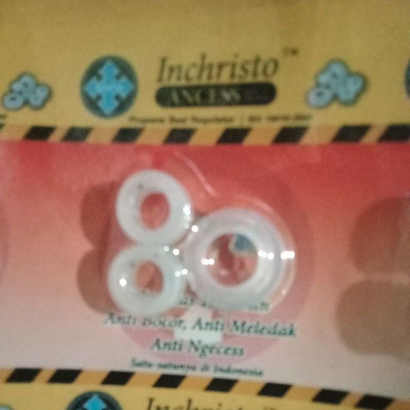 KARET SEAL INCHRISTO REGULATOR DAN TABUNG