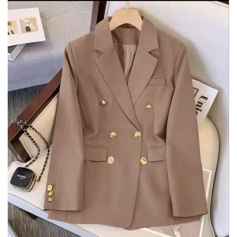 BLAZER WANITA FORMAL/BLAZER KANCING ENAM WANITA