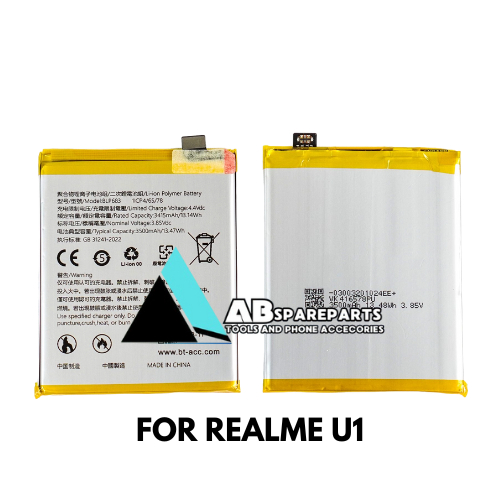 Baterai Batre Batrai Batteray Realme U1 BLP683 Original BT-ACC