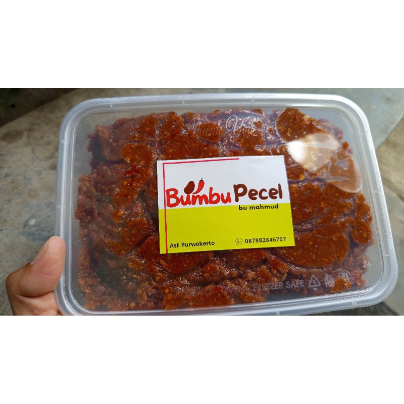 

Bumbu pecel 500gram (pedas sedang/tanpa daun jeruk)