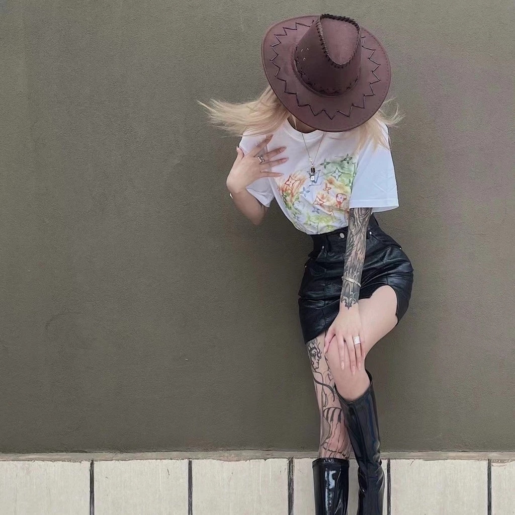 Topi Koboy / Topi Cowboy Amerika Laken Dewasa - Topi Koboy