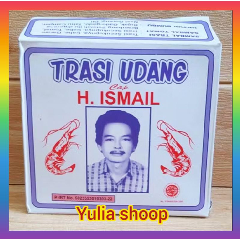 

Trasi Udang H. ismail / Trasi Ismail 1 BOX / 1 KG ( 10 PCS)