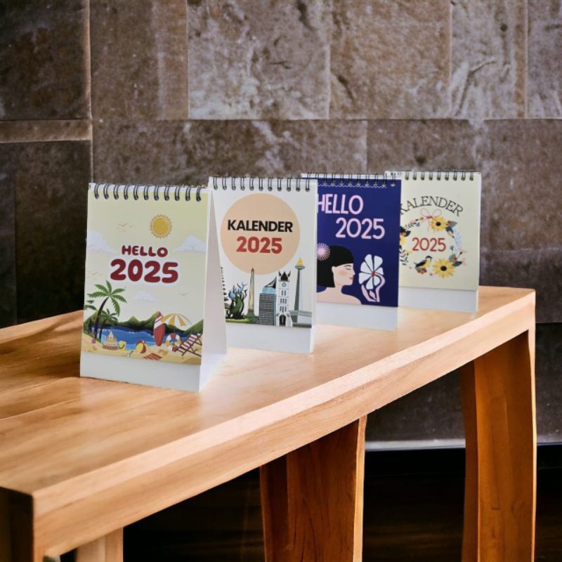 

( UNIPAPER ) NEW DESIGN KALENDER 2025 / KALENDER MEJA A6 / KALENDER DUDUK AESTHETIC / KALENDER KANTOR & SEKOLAH