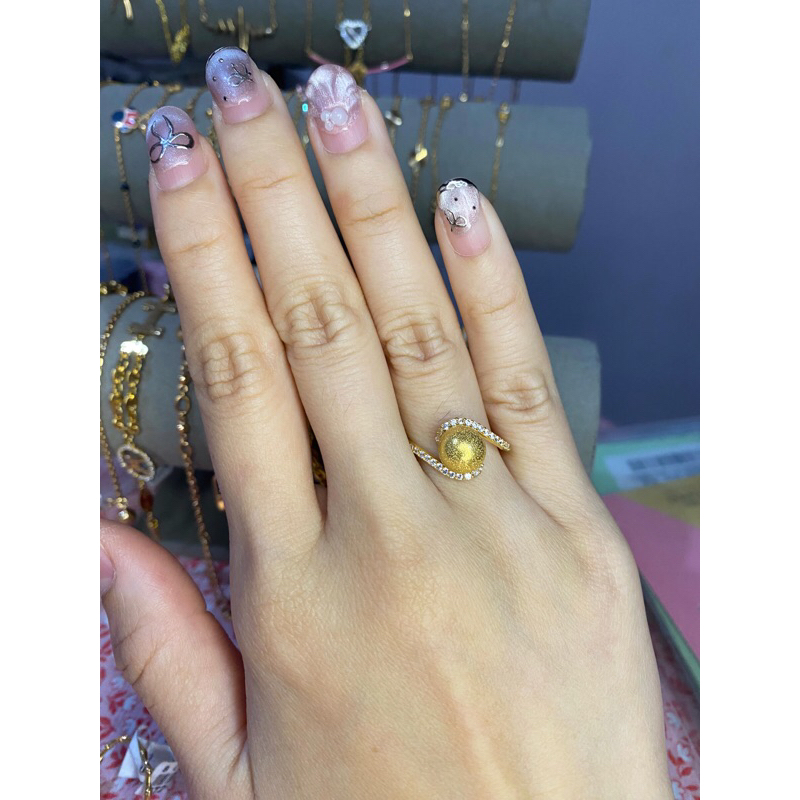 Cincin bola pasir mata kadar 375 8k