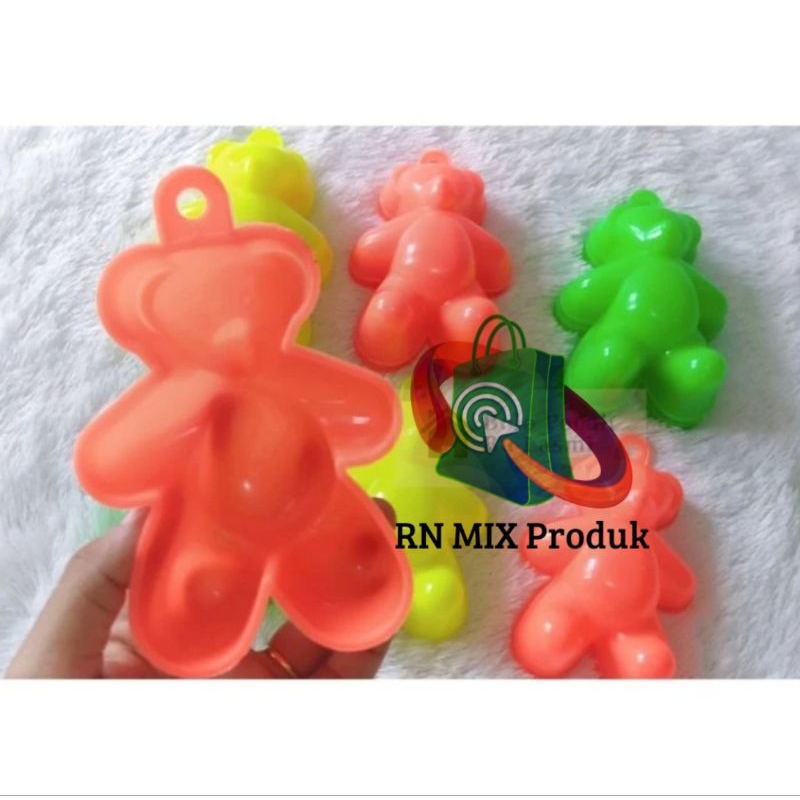 Cetakan Jelly/Nasi Bento Box Bentuk Karakter Hewan / Cetakan Nasi Puding Jelly Karakter Boneka / Cet