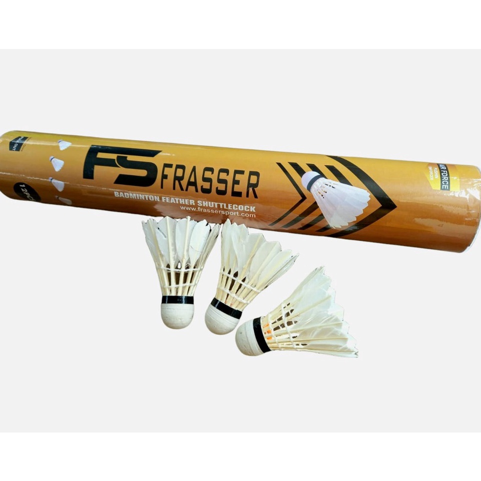 Spesial Promo Frasser Shuttlecock Badminton Kok Bulutangkis Frasser Air Force Gold