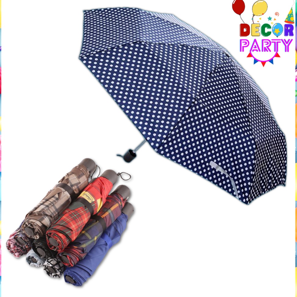 Super Laris DP Payung Lipat Motif Estetik Random Folding Umbrella Payung Lipat Motif Beragam Estetik
