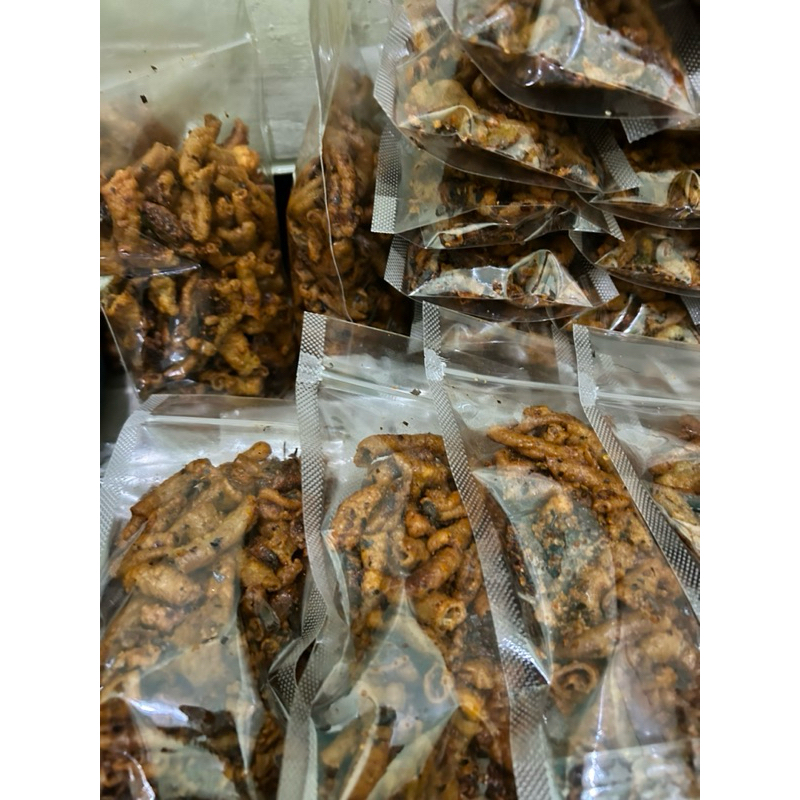 

usus crispy pedas ekstra daun jeruk