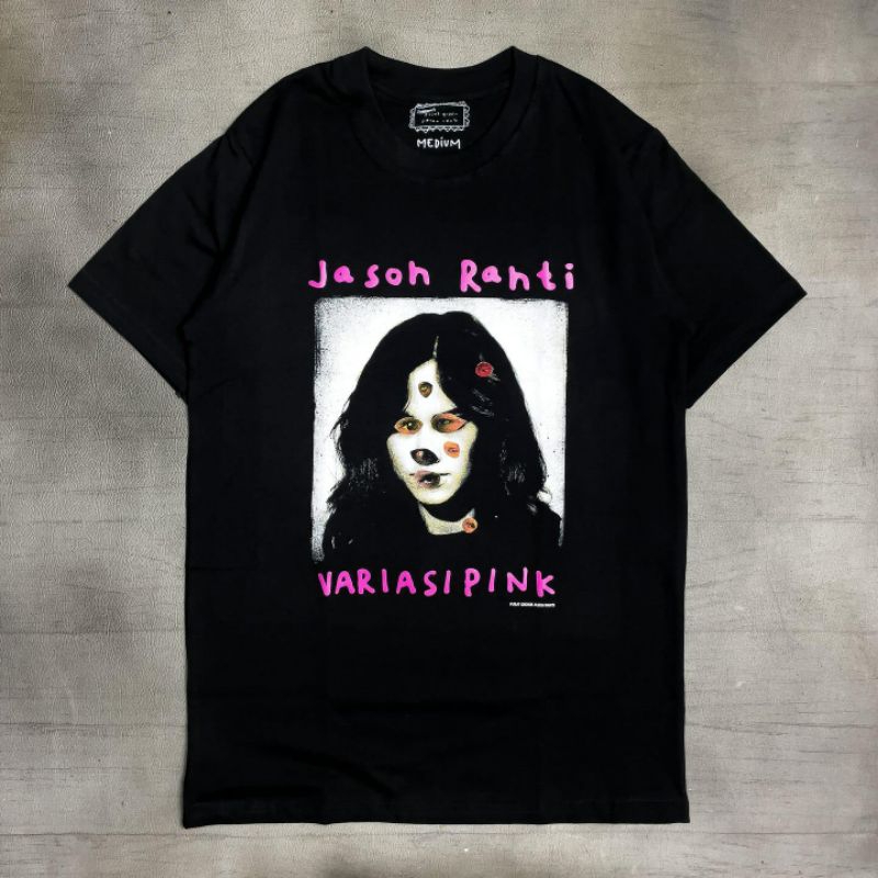 Tshirt Jason Ranti - Variasi Pink New Merch kaos band Jason Ranti