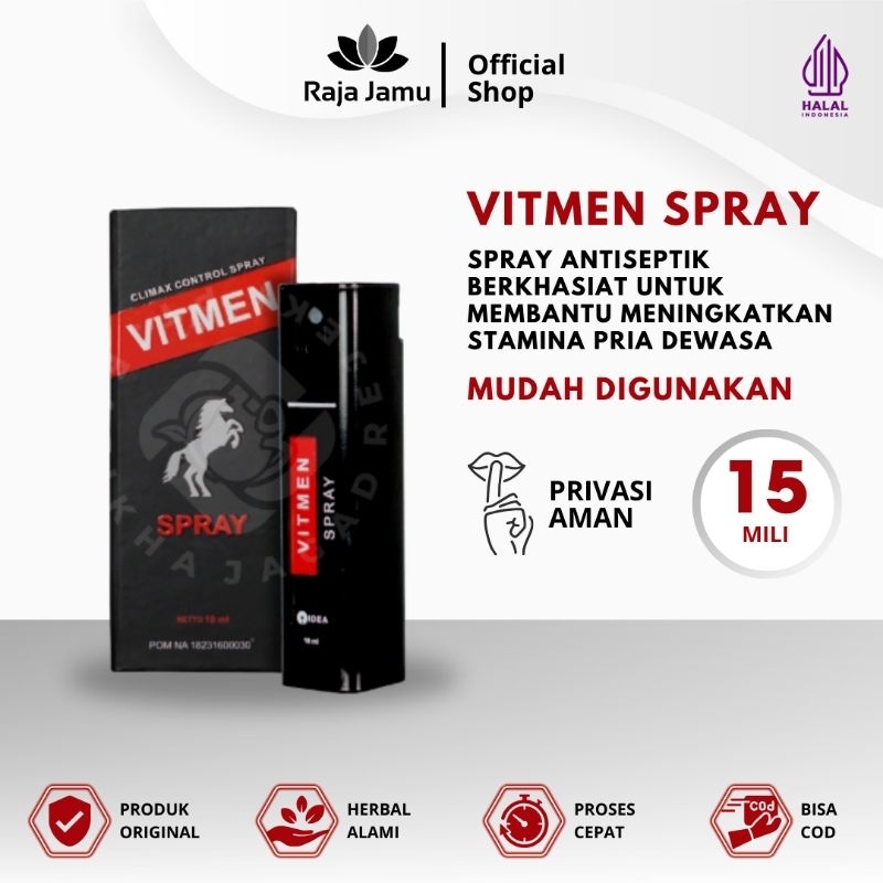 VITMEN SPRAY - Obat Pria Semprot - Vitmen Asli Original