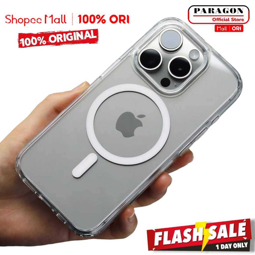MALL PARAGON PREMINUM Clear Case Magsafe IPHONE 16 15 14 13 12 11 X XS XR PLUS 7+ 8+ PLUS 7G 8G PROM