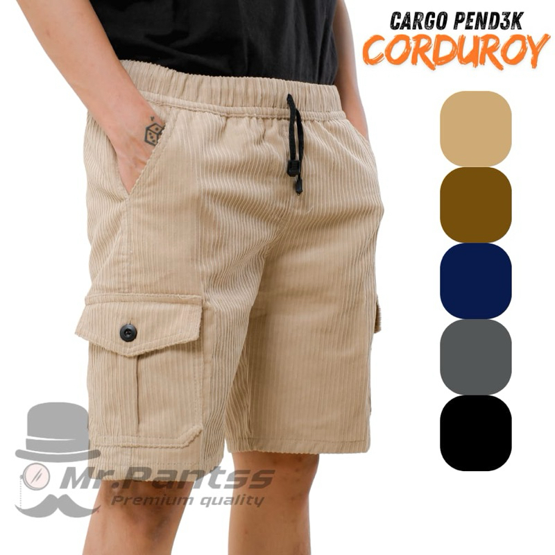 CELANA PENDEK CARGO CORDUROY / CARGO PENDEK / CELANA CORDUROY
