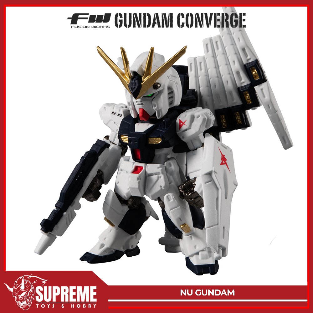 FW Gundam Converge 10th Anniversary UC Universal Century Set - RX-93 Nu Gundam
