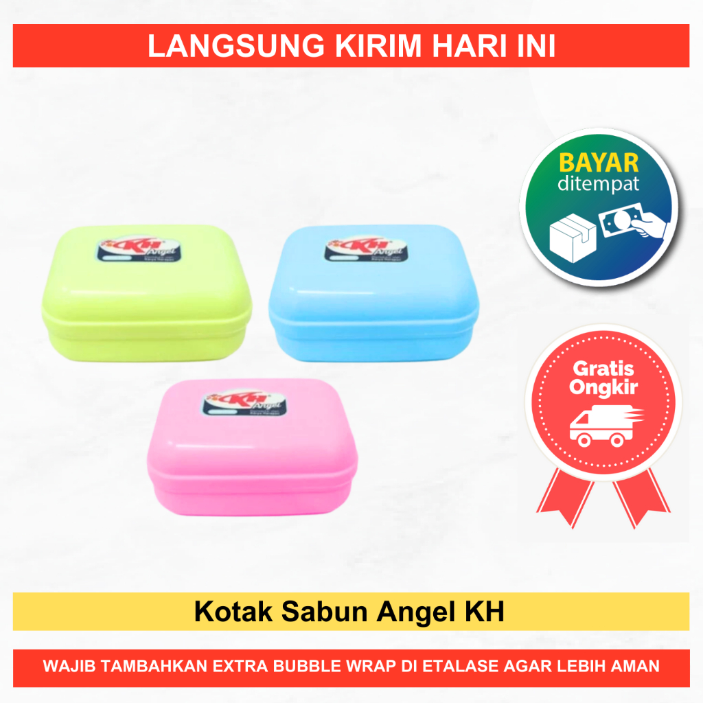 TEMPAT SABUN BATANG / KOTAK SABUN BATANGAN / Tempat Sabun Mandi
