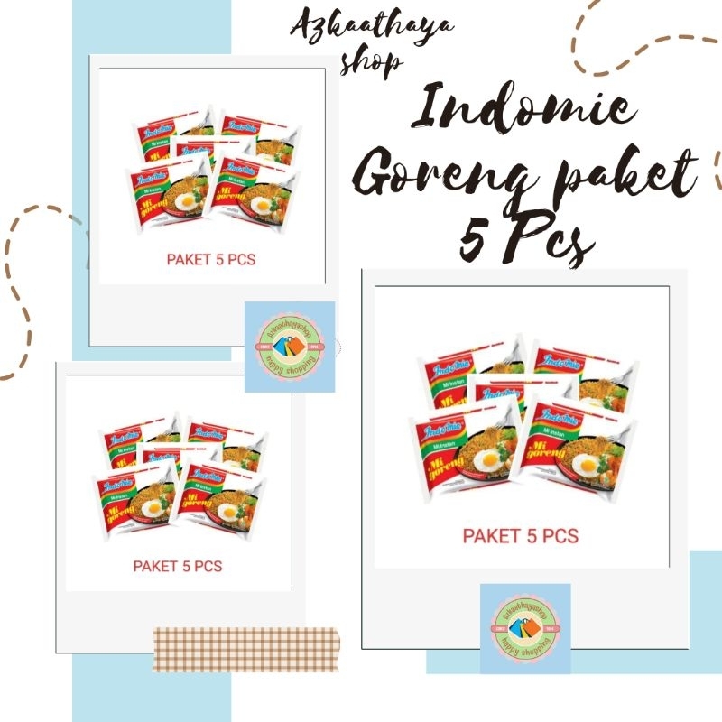 

INDOMIE GORENG PAKET 5 PCS