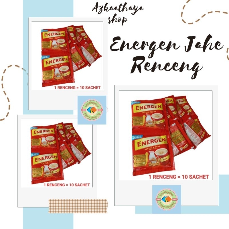 

ENERGEN JAHE RENCENG ISI 10 SACHET