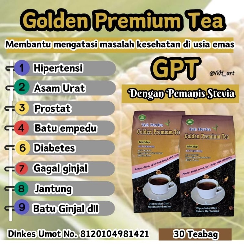 

GOLDEN PREMIUM TEA (GPT)