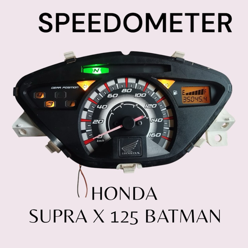 speedometer Honda supra X 125  batman