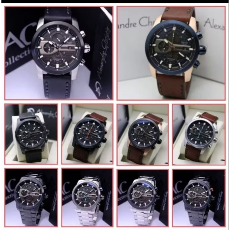 Alexandre Christie Pria Ac 6562 Jam Tangan Alexandre Christie Pria Original