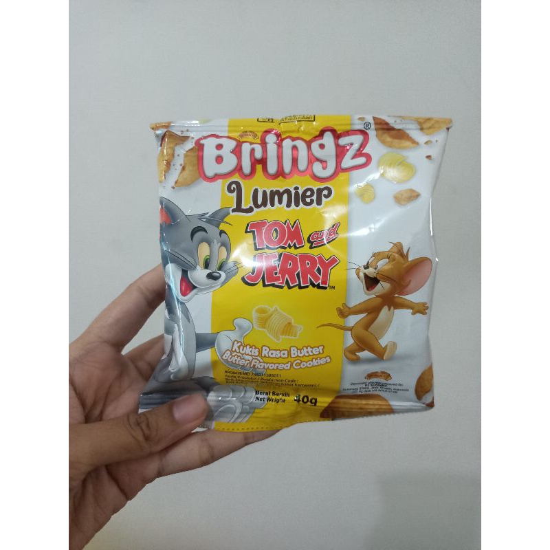 

BRINGZ LUMIER TOM & JERRY / KUKIS RASA BUTTER SUSU 40GR