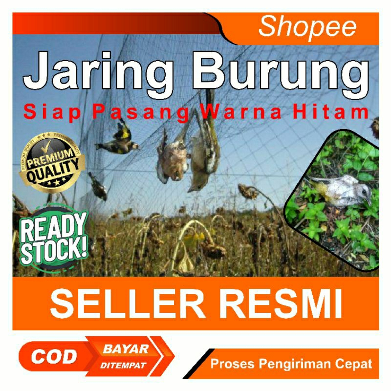 jaring burung/jaring burung siap pasang/jaring burung anti zonk/jaring burung siap pakai