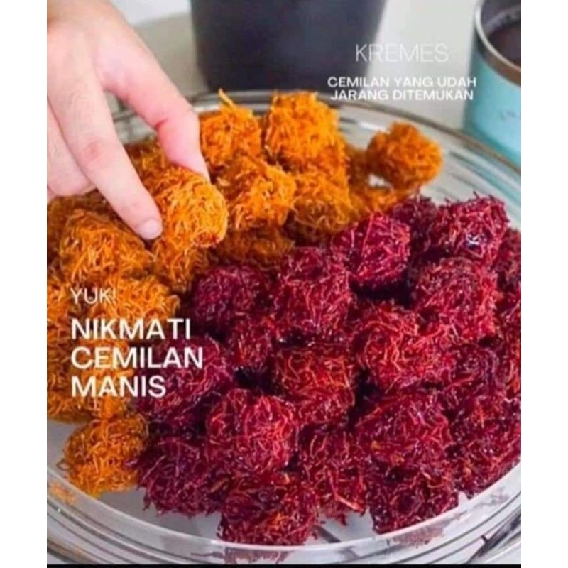 

Kres - Kres Kriyuk Bola Ubi 2 rasa isi 40 Butir