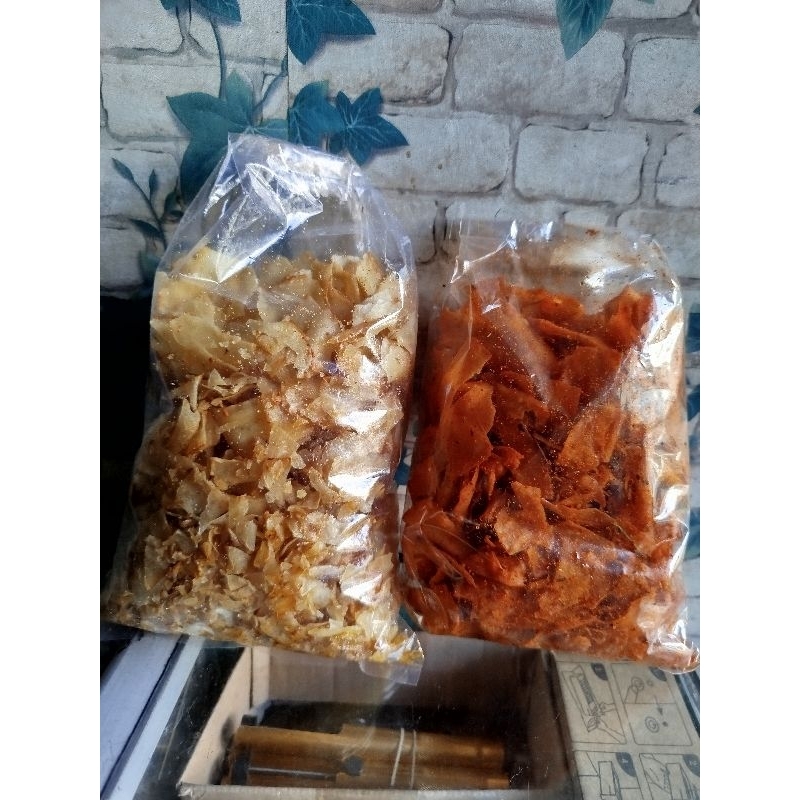 

KRIPSET SUKABUMI 2 VARIAN RASA ORIGINAL DAN PEDAS BAWANG - 500GR