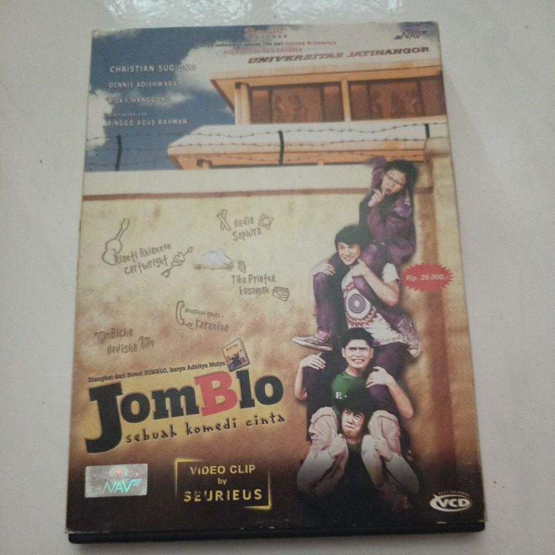 VCD Film Jomblo Sebuah Komedi Cinta Original