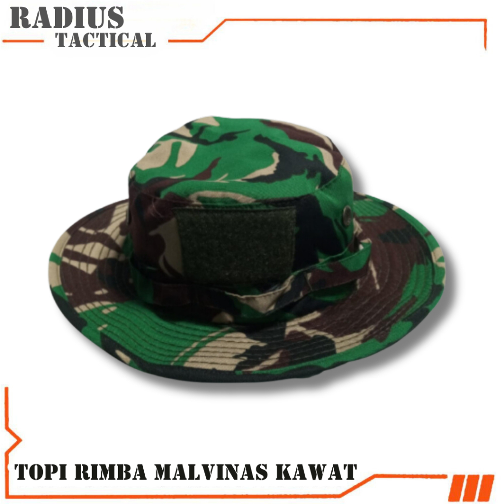 TOPI RIMBA LORENG MALVINAS KAWAT TOPI RIMBA LORENG