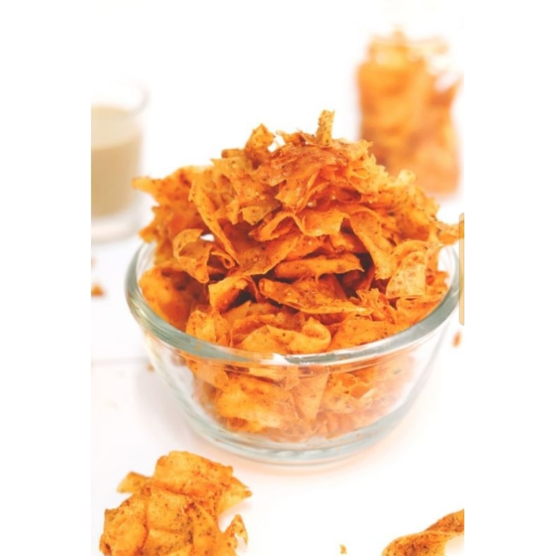 

Kripik singkong pedas 300 gram