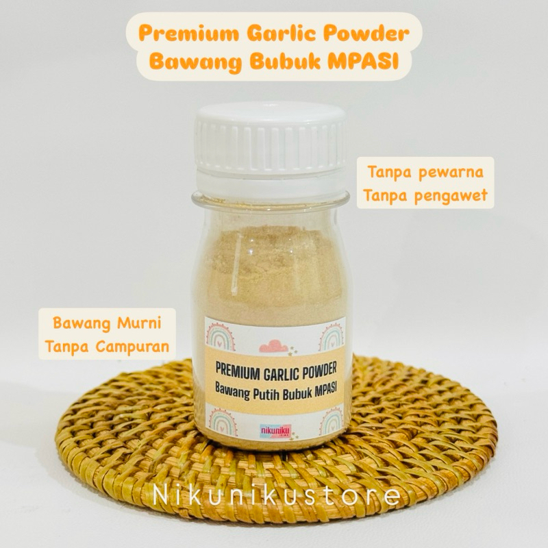 

Premium GARLIC POWDER Bawang Putih Bubuk MPASI 20gr