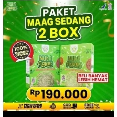 

NUTRIFLAKES ORIGINAL 100%/ NUTRIFLAKES 2 BOX
