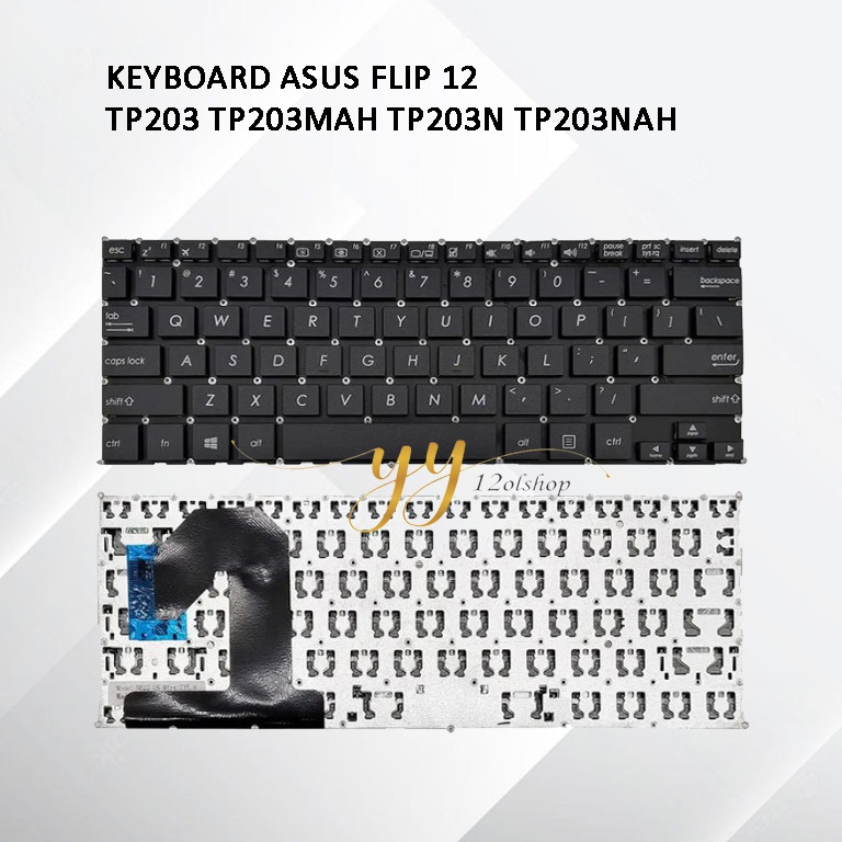 KEYBOARD ASUS FLIP 12 TP203 TP203MAH TP203N TP203NA