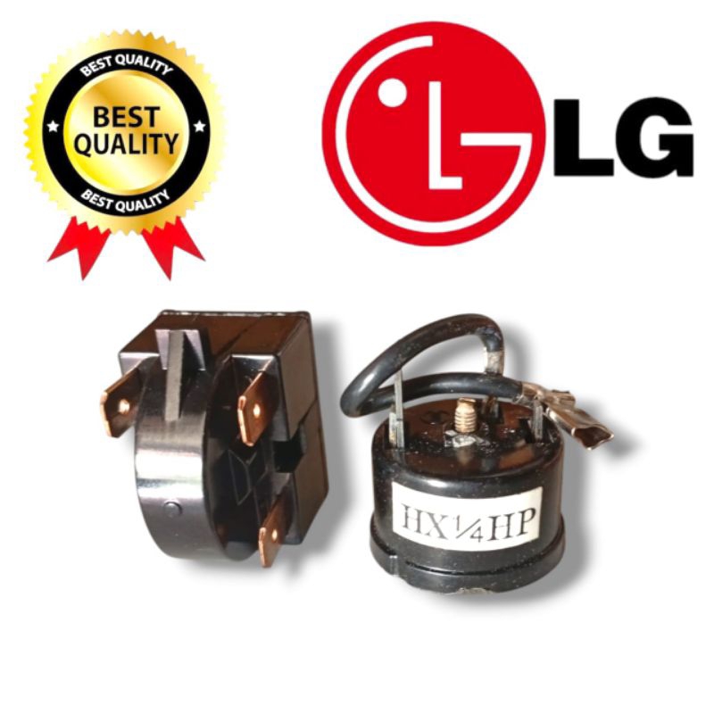 RELAY - Rilay PTC Overload Bulat Freezer Es/Freezer Rak Merk LG