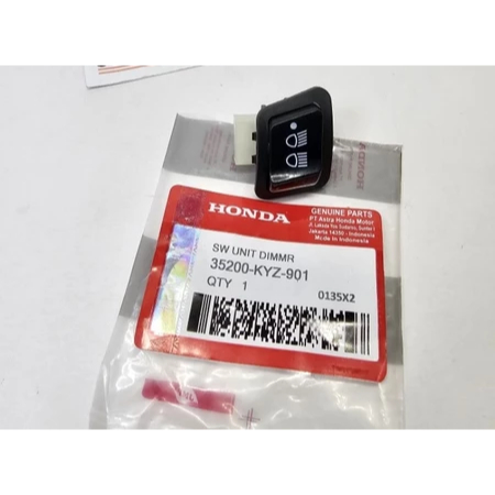 Tombol Saklar Dim Lampu 3 Titik Motor Beat FI Scoopy FI Spacy FI Vario 125 Techno Blade New Revo Abs