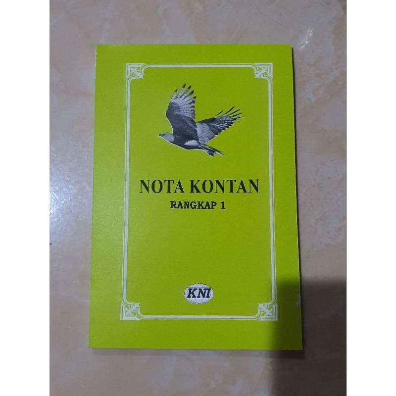 

BUKU NOTA KONTAN KNI KECIL 1 RANGKAP 50 LEMBAR