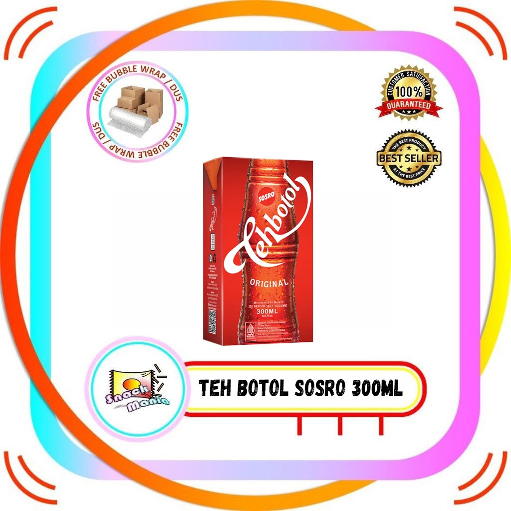 

Teh Botol Sosro Kotak Orignal Melati 330 ml Jasmine Tea