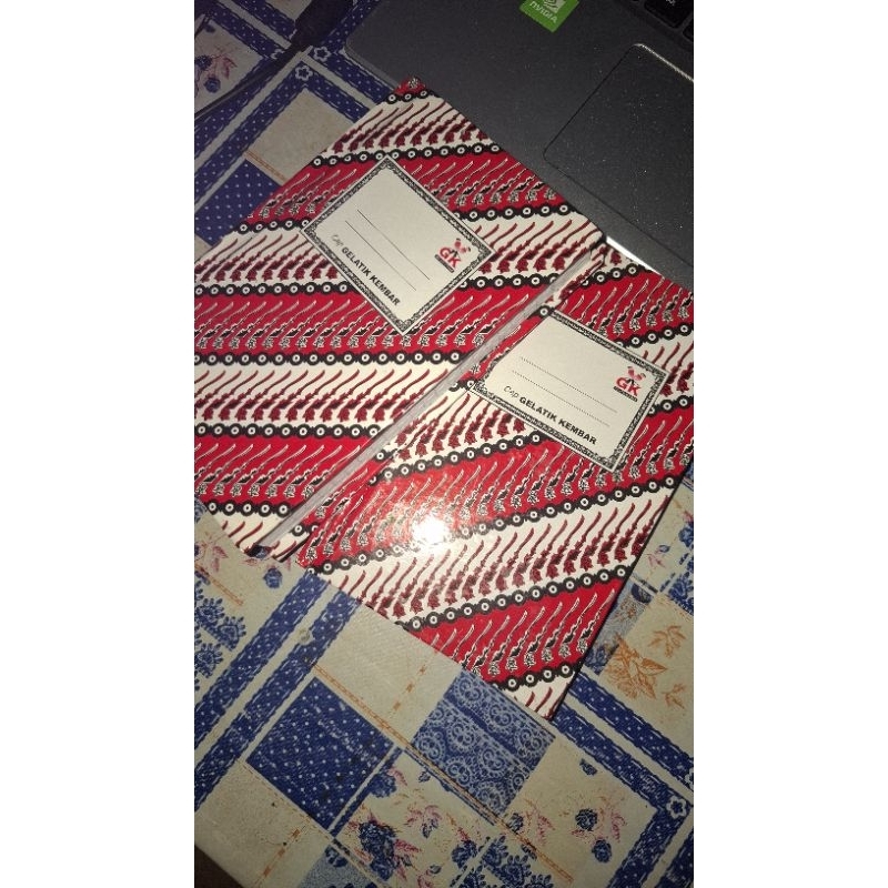 

Buku Cap gelatik kembar, buku oktavo, buku tulis catatan, notebook 200 lembar