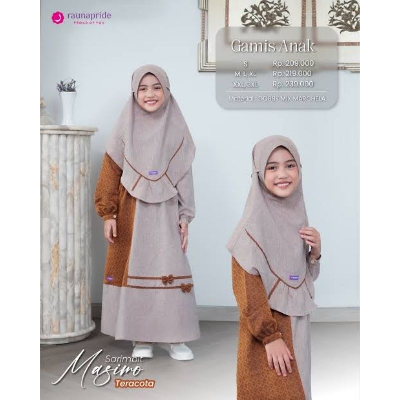 RAUNA GAMIS ANAK RGAF MASIMO