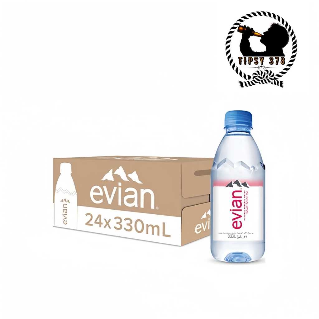 

EVIAN MINERAL WATER 330 ml x 24 btl