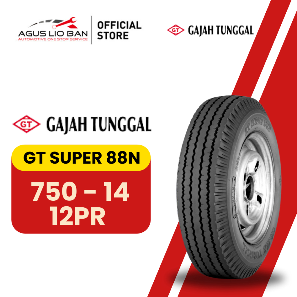 Agus Lio Ban - Ban 750-15 GT 750 - 15 Gajah Tunggal 12PR