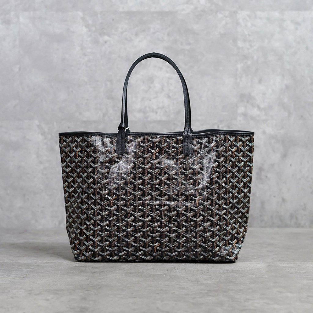 Tas GOYARD ST LOUIS BLACK TOTE BAG 100% ORIGINAL