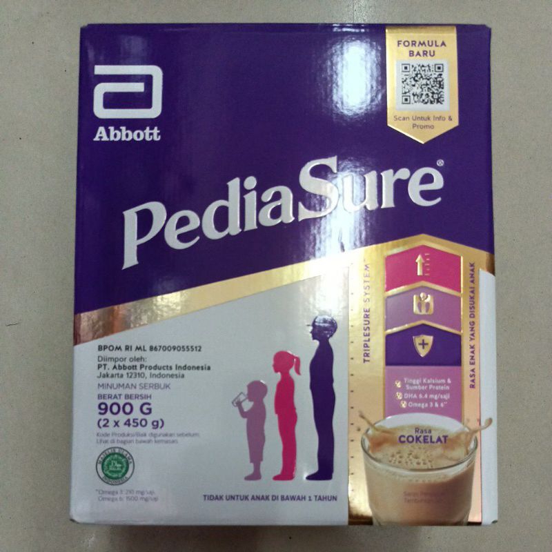 

PEDIASURE COKLAT 900gr