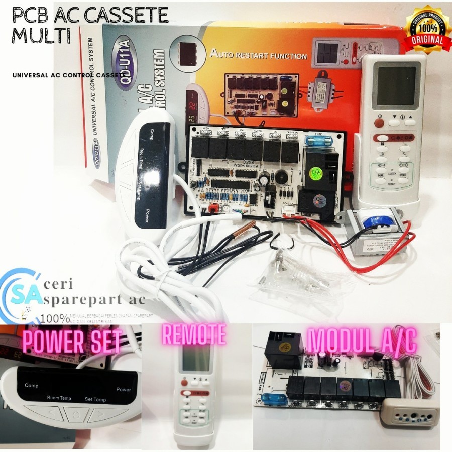 PCB AC Universal / Modul pcb ac multi / AC gedung / AC Cassete