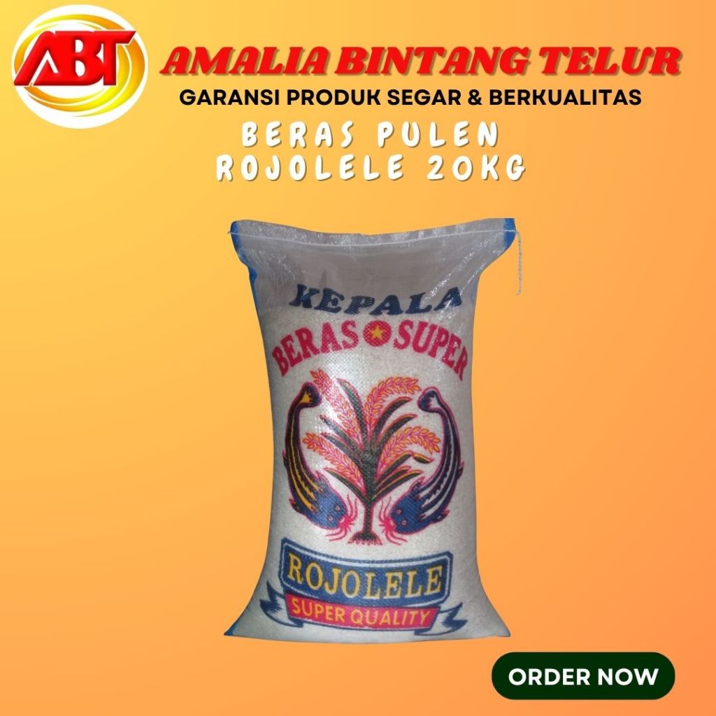 

ABT - Beras Pulen Rojolele 20 Kg