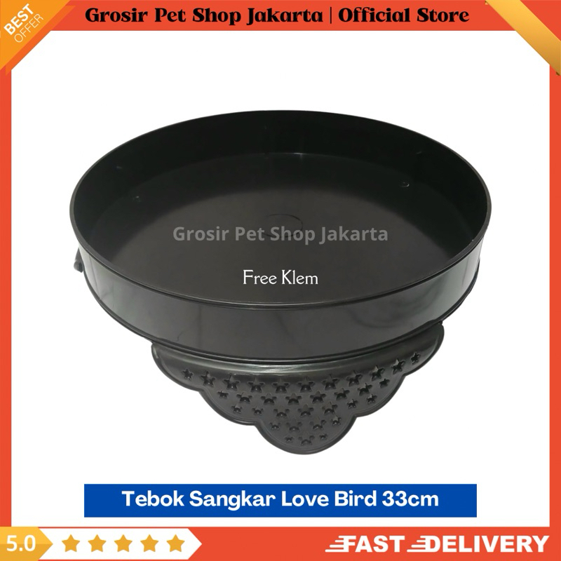 Super Tebal Tatakan Sangkar Love Bird Tebok Kandang LB Sangkar Burung Kandang Burung Alas Tatakan Te