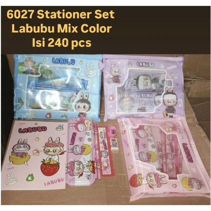 

Alat Tulis Set Karakter Labubu Study Stationery Set Stat kode 6027 Komplet