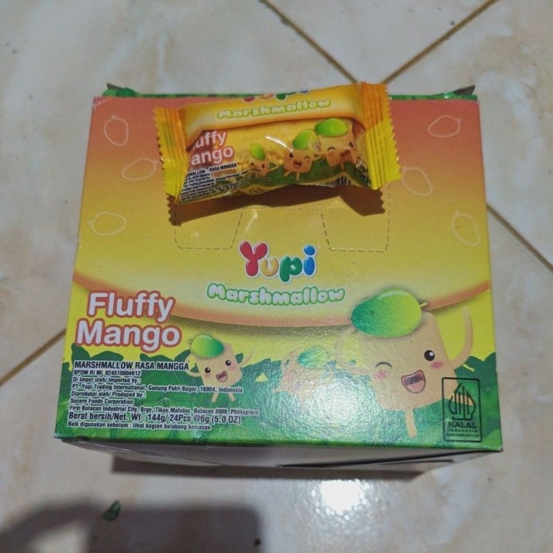 

Yupi Marshmallow fluffy mango 24 pcs