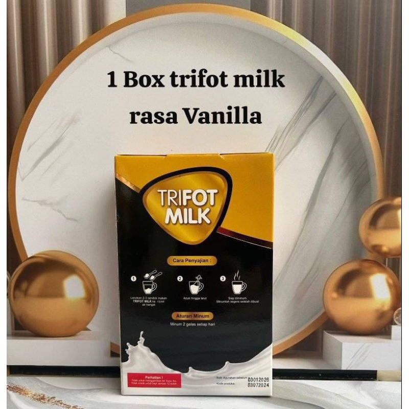 

TRIFOT MILK RASA VANILLA SUSU PENGGEMUK BADAN SUPER MANJUR || ORIGINAL BISA UNTUK ANAK-ANAK HINGGA DEWASA